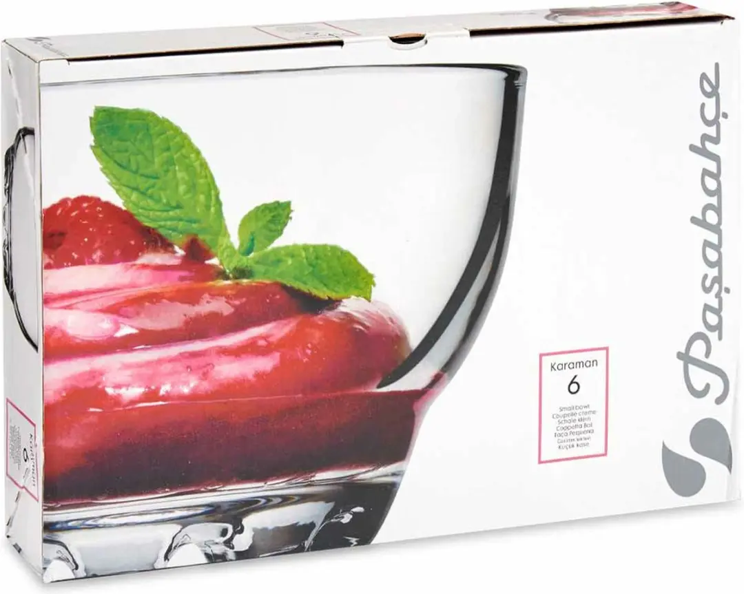 Pasabahce IJsdessertschaaltjes 12-delig - 275ml - Transparant