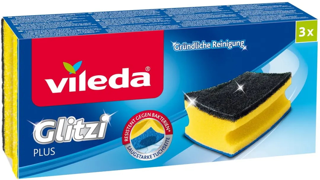 Vileda Glitzi Plus Schuursponsjes