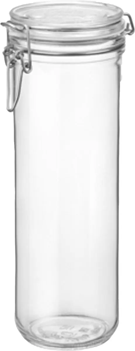 Bormioli Rocco Weckpot 1,5L - 2 Stuks - Transparant