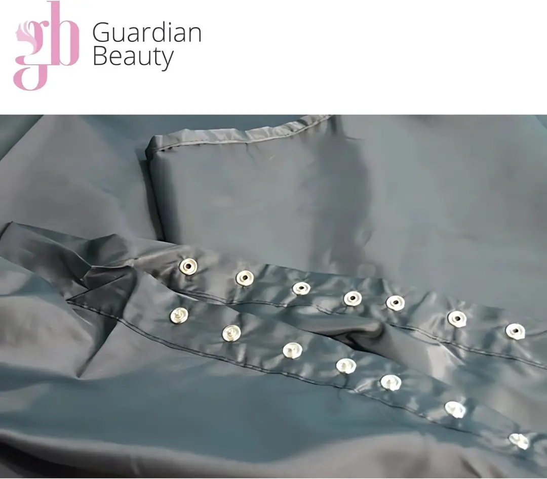 Guardian Beauty Kapperscape met Drukknopen - Zwart