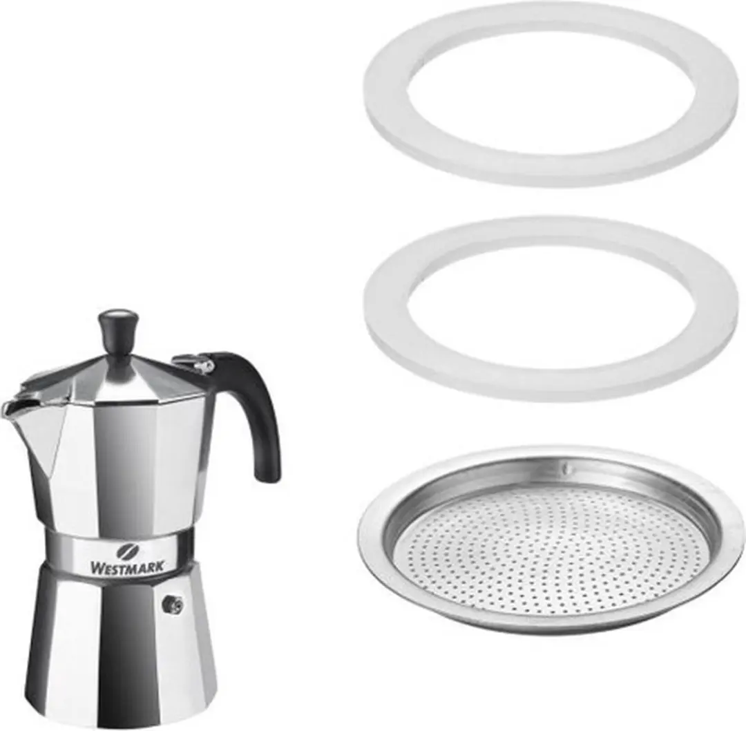 Westmark Silicone Ring Set 2 + Filter Espresso 2462
