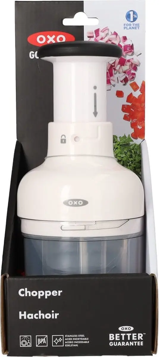 OXO Roterende Groentehakker - Wit