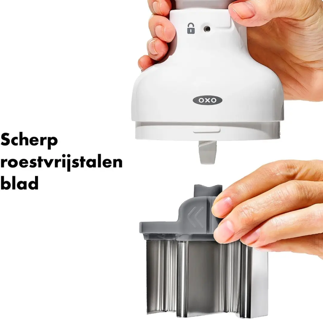 OXO Roterende Groentehakker - Wit