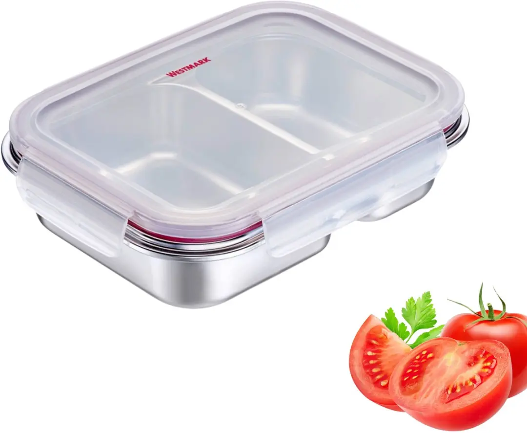 Westmark Roestvrijstalen Lunchbox 2-delig 730ml
