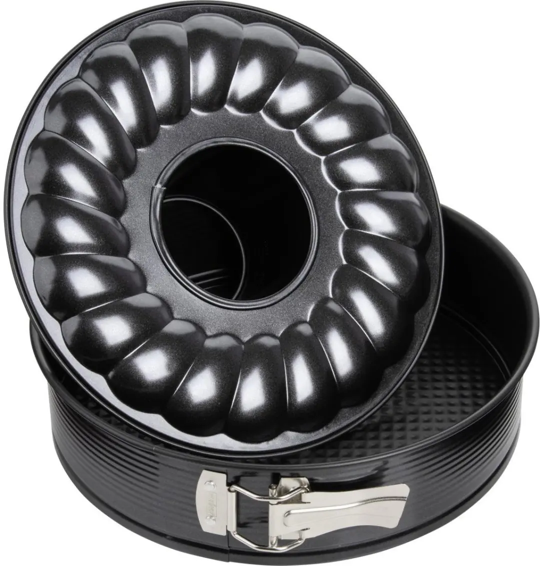 Zenker Black Metallic Taart- en Savarinvorm 26cm - Dubbele bodem - afbeelding 6 van 6