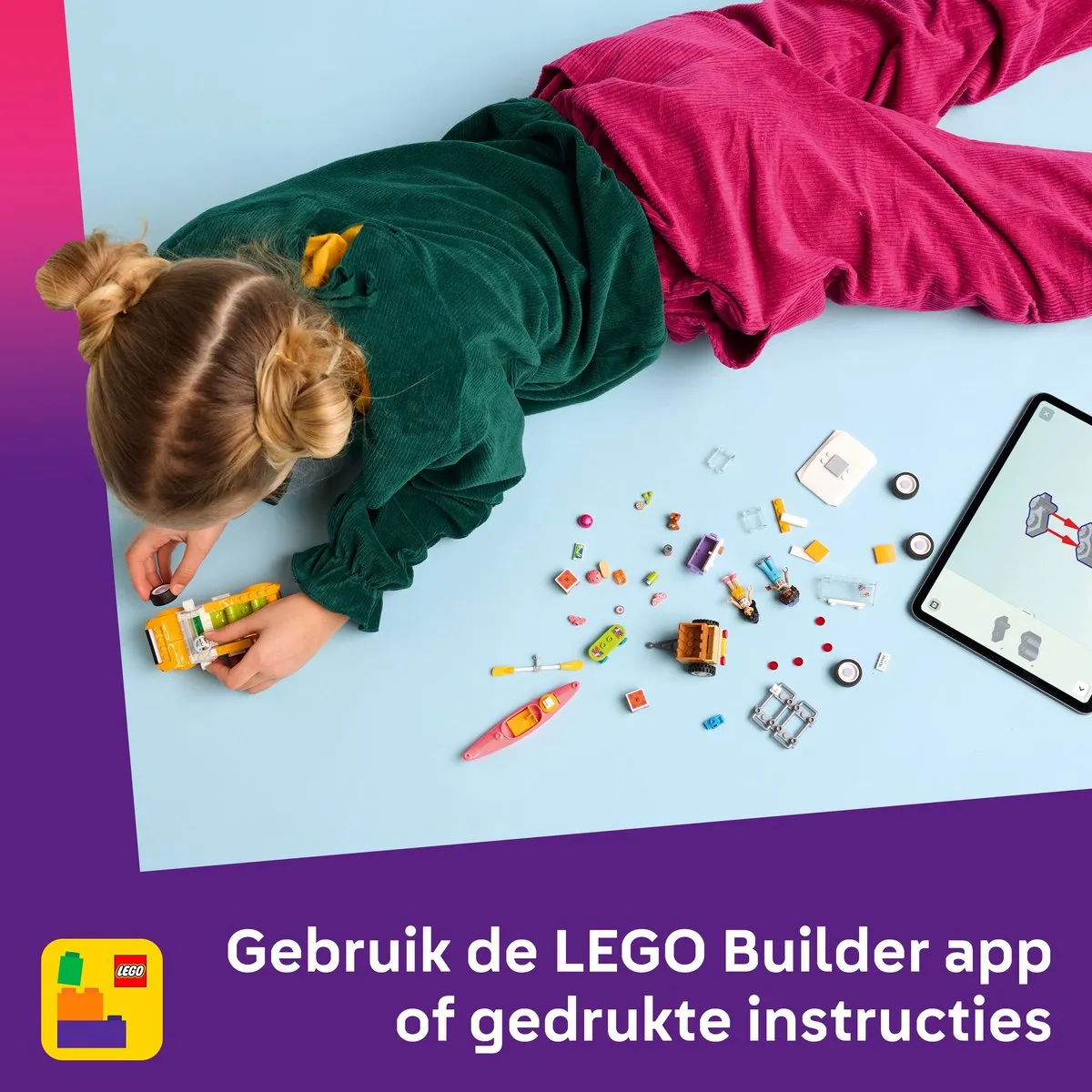 LEGO Friends Samen op Roadtrip Bouwset 42659 - 220 Stukken - 2 Minifiguren - afbeelding 6 van 6
