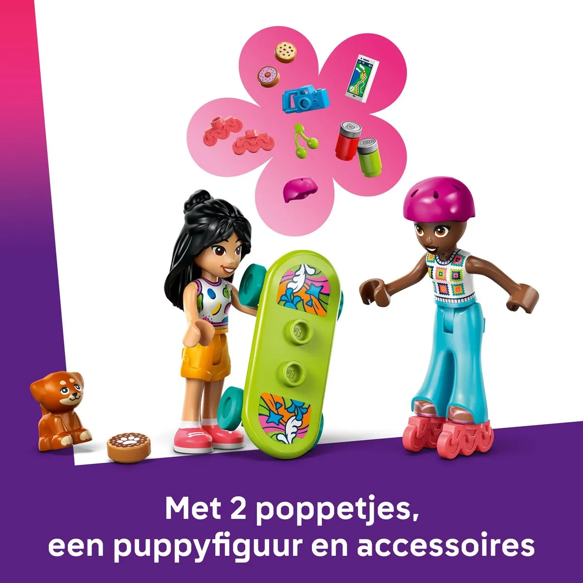 LEGO Friends Samen op Roadtrip Bouwset 42659 - 220 Stukken - 2 Minifiguren