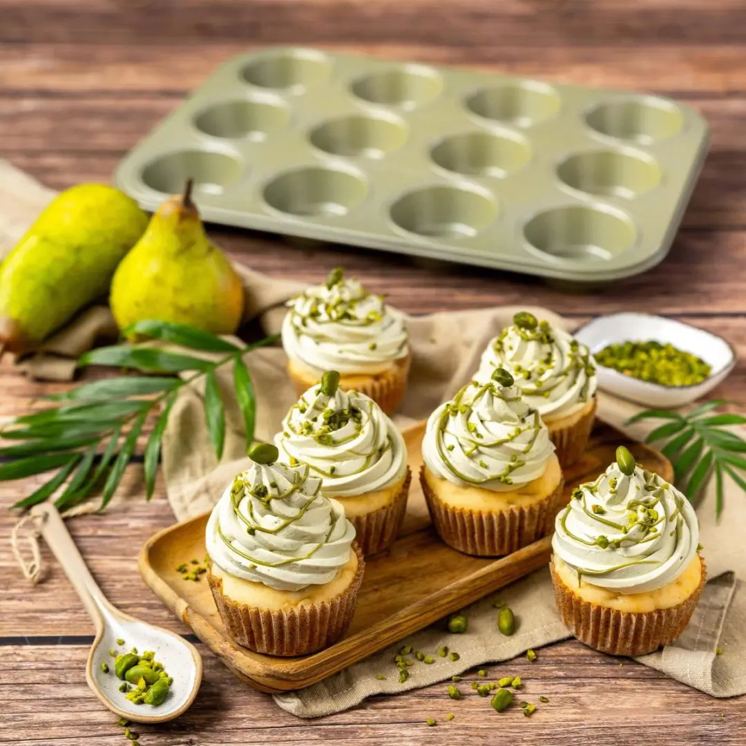 Zenker Green Vision Muffinvorm 12 Holtes - 38x26cm