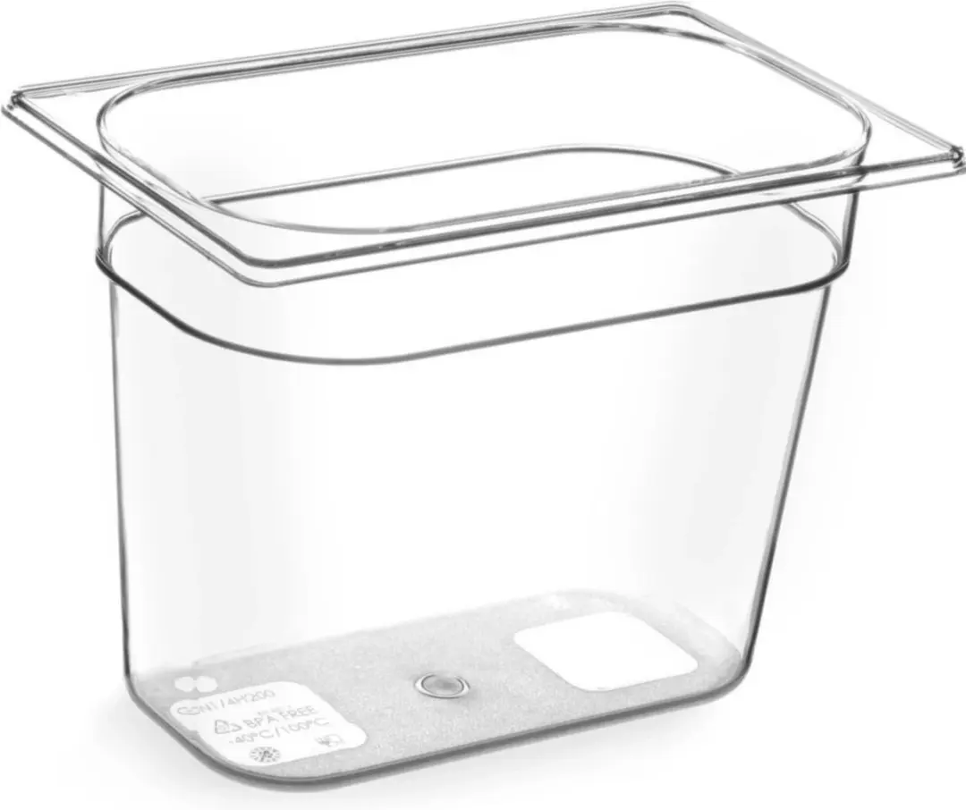 HENDI GN-container 1/4 869512 - 4L - Transparant