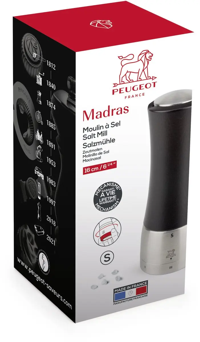 Peugeot Madras Zoutmolen 16cm - Chocolade - 2521200