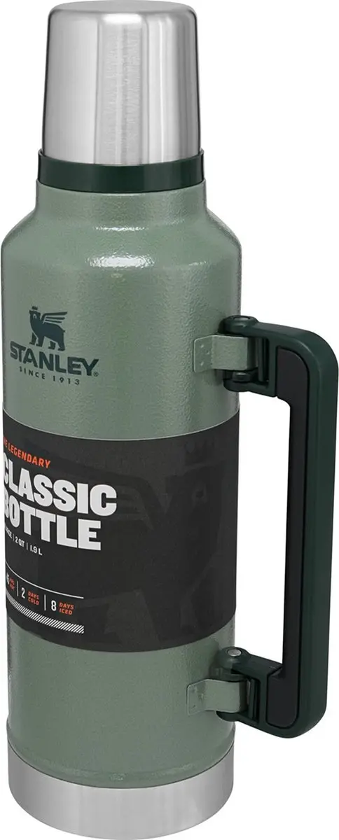 Stanley Classic Legendary Thermosfles 1.9L - Hammertone Green