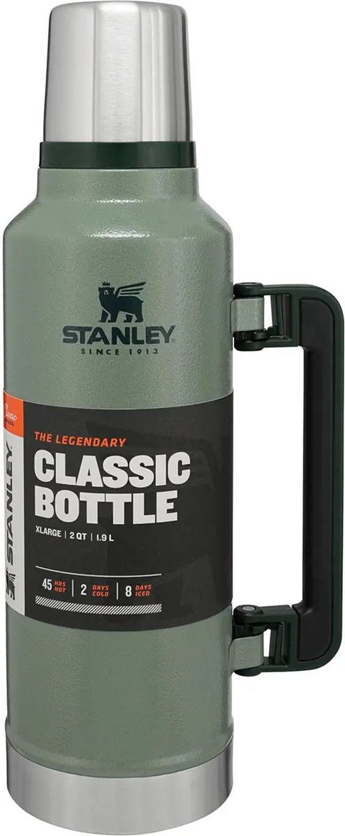 Stanley Classic Legendary Thermosfles 1.9L - Hammertone Green