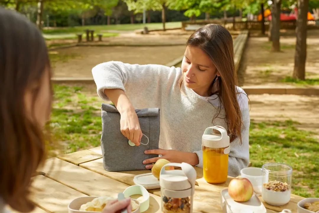 Lékué Lunchzak To Go Organic 6.5L - MPN 881527 - Grijs