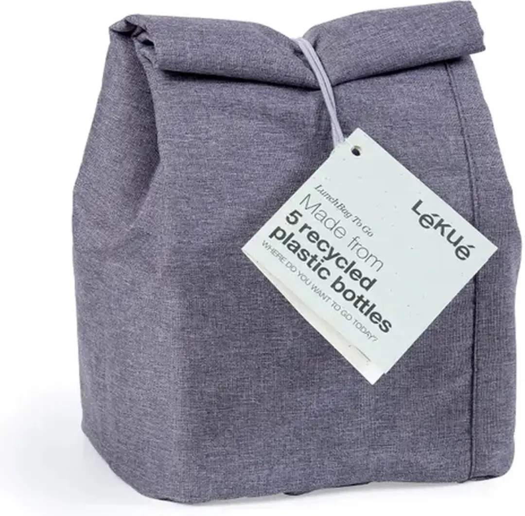 Lékué Lunchzak To Go Organic 6.5L - MPN 881527 - Grijs