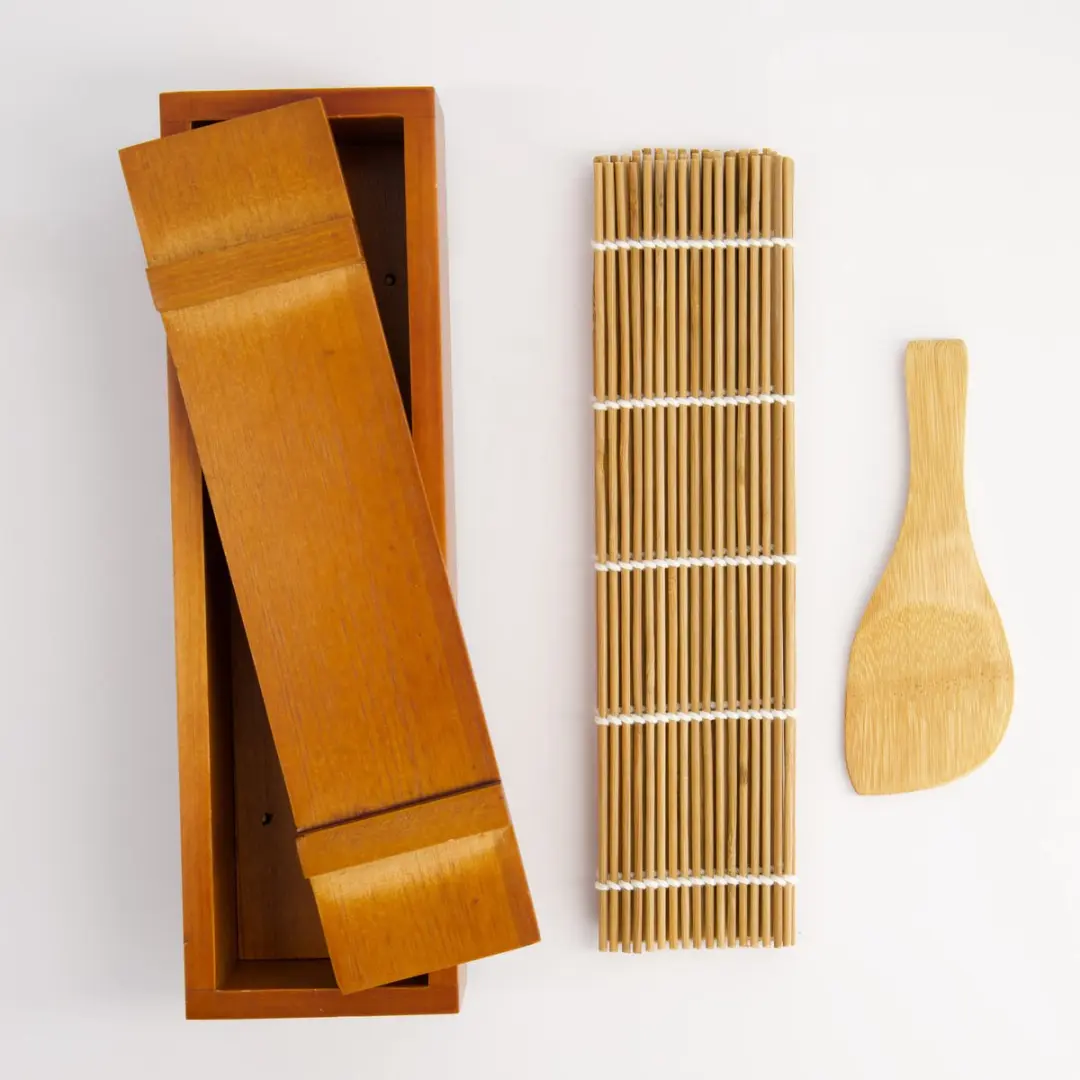 Tokyo Design Studio Houten Sushimaker Set - 3 Stuks