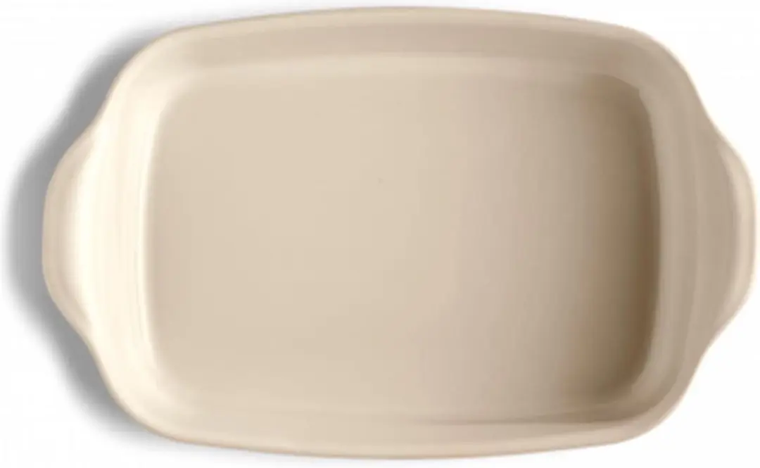 Emile Henry Schaal E-box Rechthoekig 4.45L - Crème - afbeelding 6 van 6