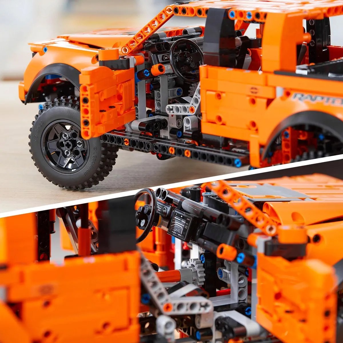 LEGO Technic Ford F-150 Raptor 42126 - 1379 Stukken - Oranje