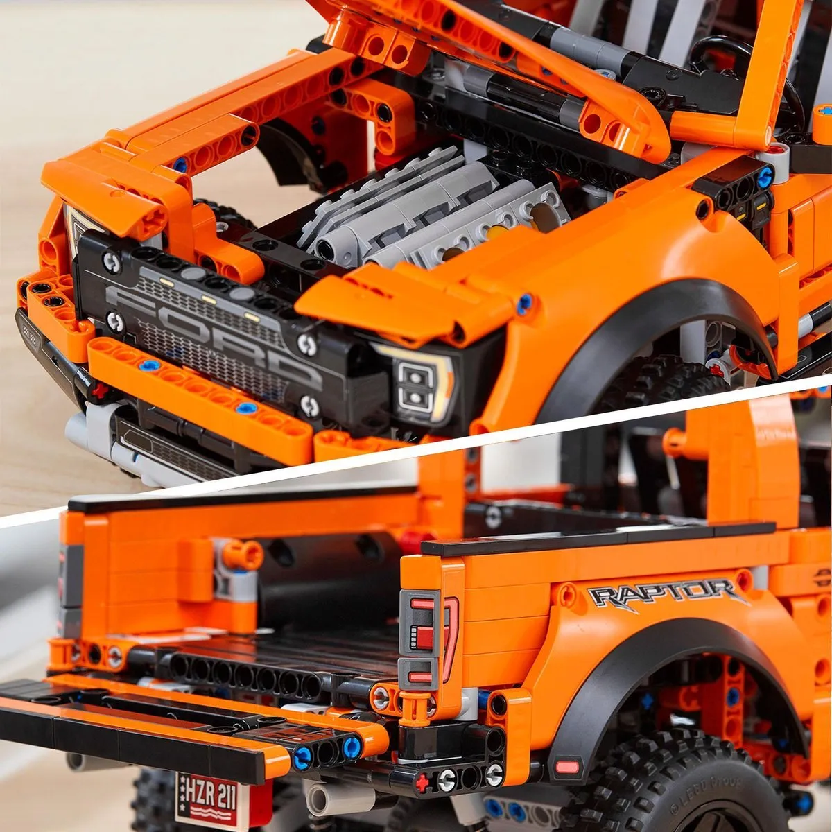 LEGO Technic Ford F-150 Raptor 42126 - 1379 Stukken - Oranje