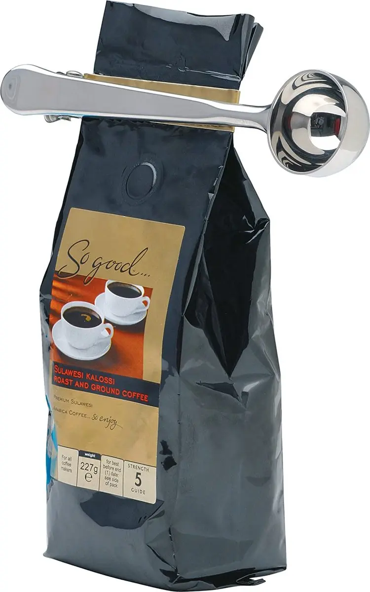 KitchenCraft Koffiemaatschep Le'xpress 21ml - RVS - Zilver
