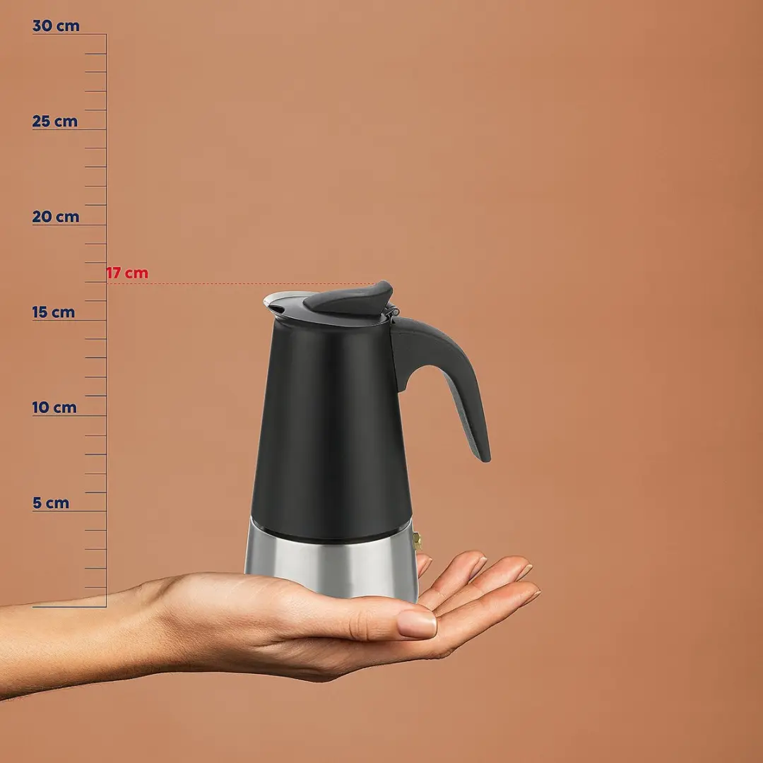 Kela Percolator 0.2L - 4 Kopjes - Zwart