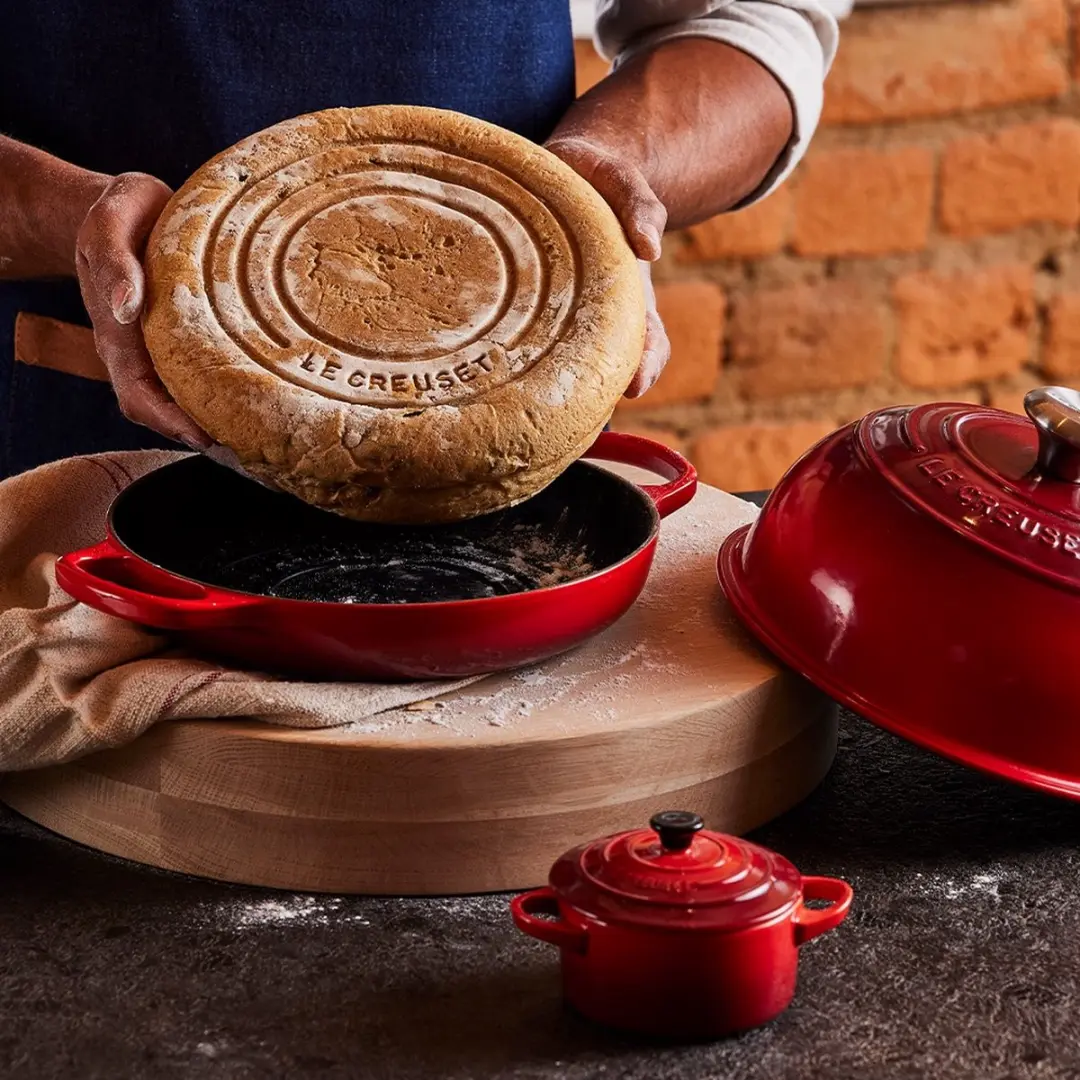 Le Creuset Broodpan Signature Kersenrood 24cm