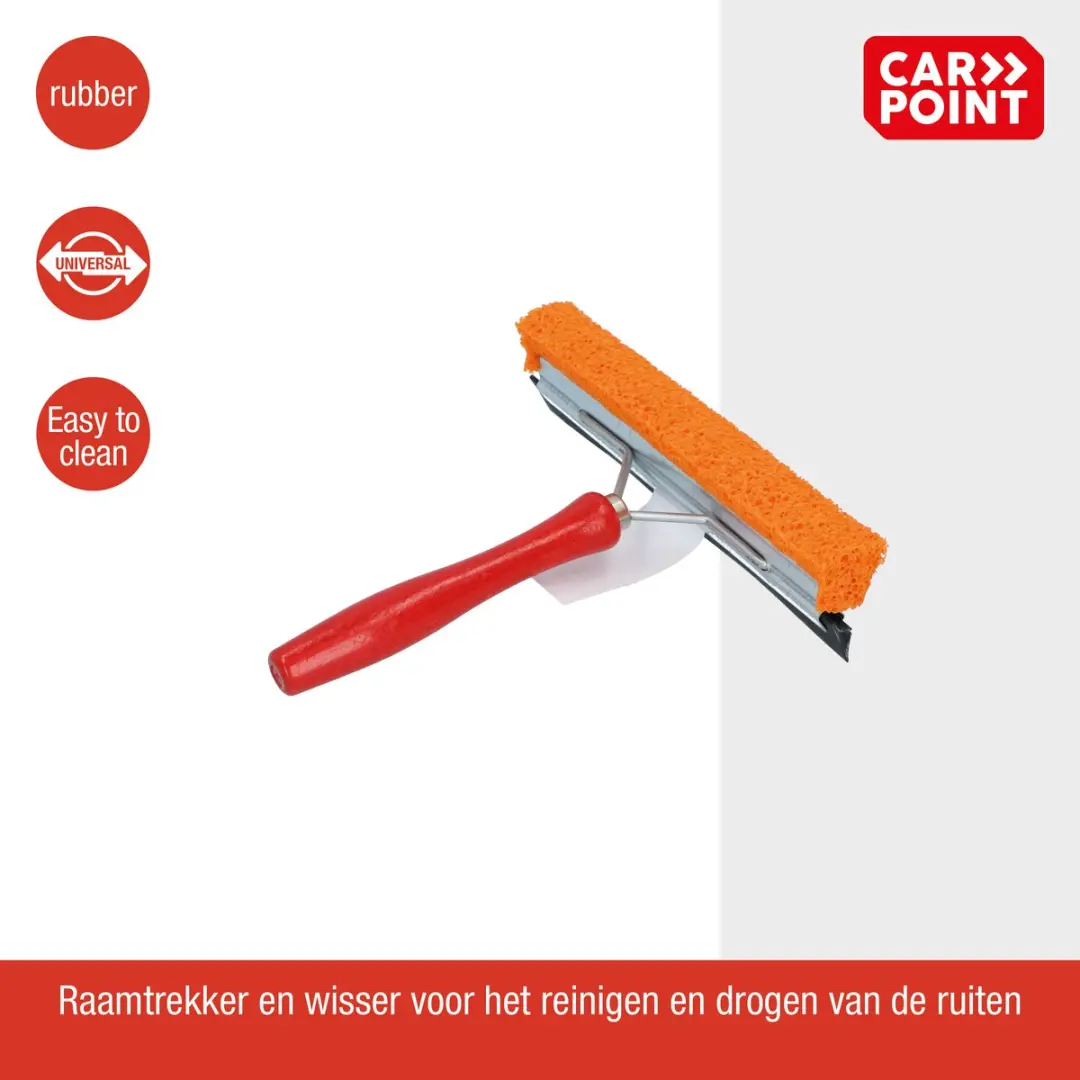 Carpoint Raamtrekker 22cm - Rood