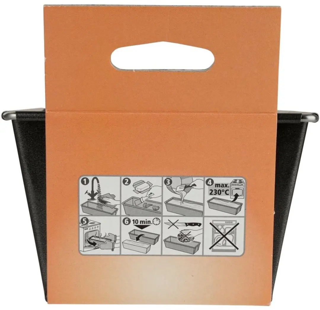Zenker Special Mini Cakevormen 20cm - 2 Stuks - Zwart