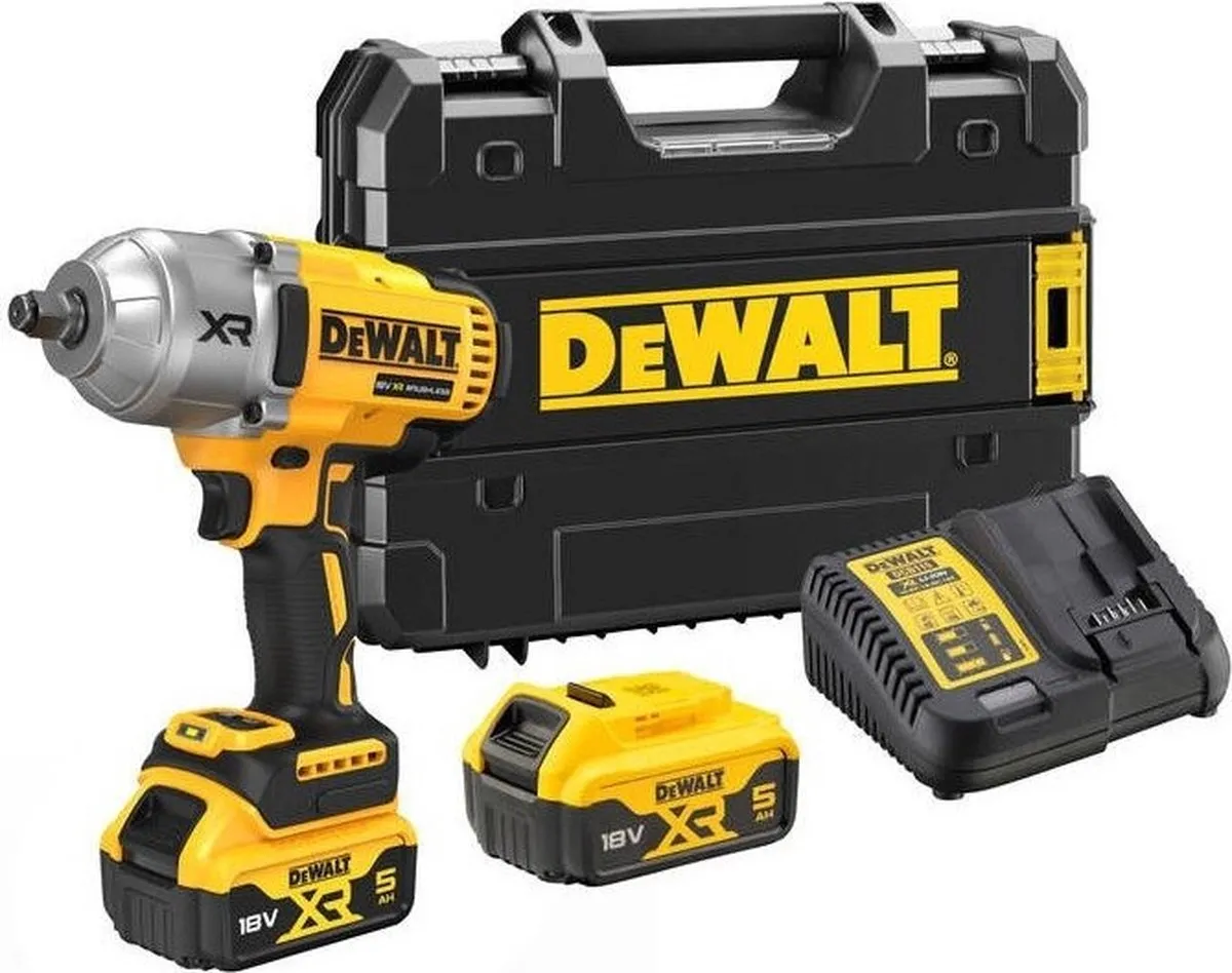 DeWalt DCF900P2T Slagmoersleutel 18V - 1400Nm - 2x5.0Ah