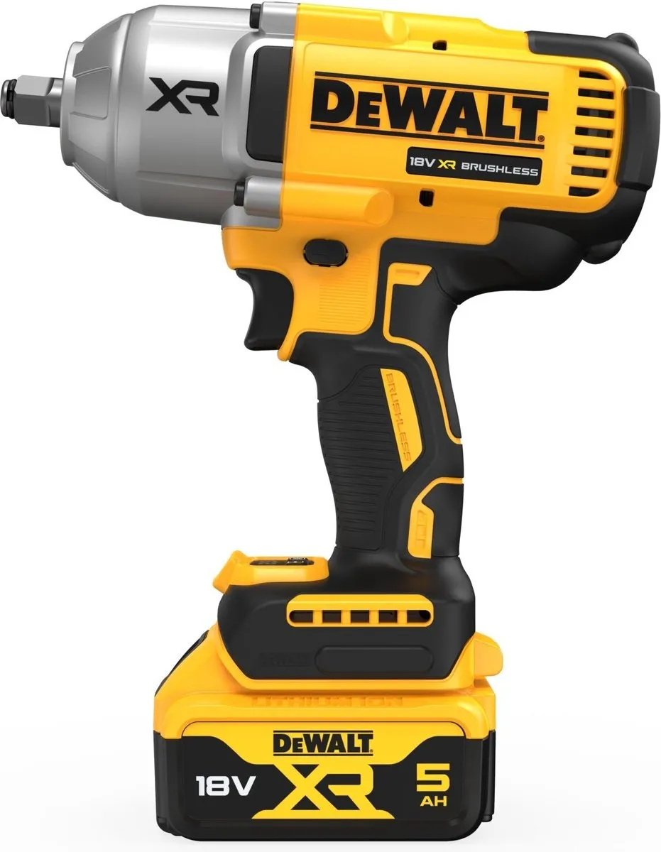 DeWalt DCF900P2T Slagmoersleutel 18V - 1400Nm - 2x5.0Ah - afbeelding 6 van 6