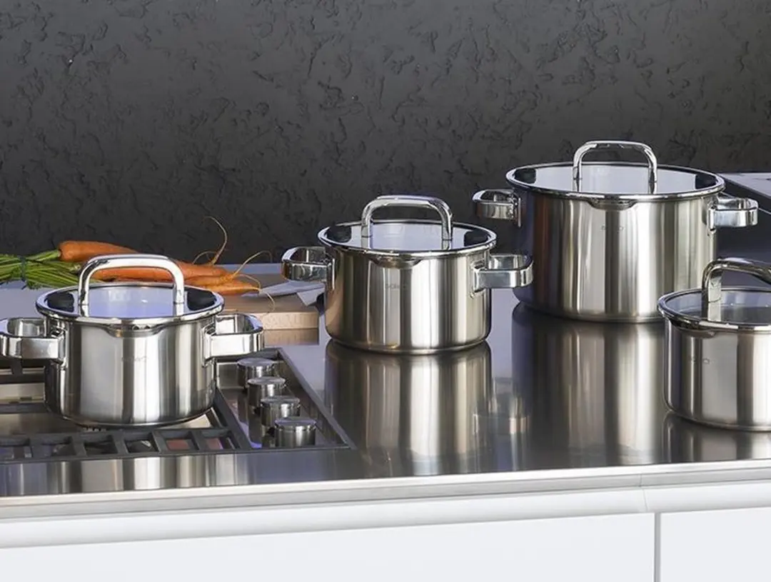 Sola Juvia RVS Pannen 5-delig - 1,5L - Zilver