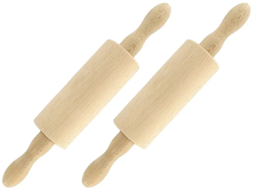 Fackelmann Wood Edition Houten Deegrollers 23,5cm