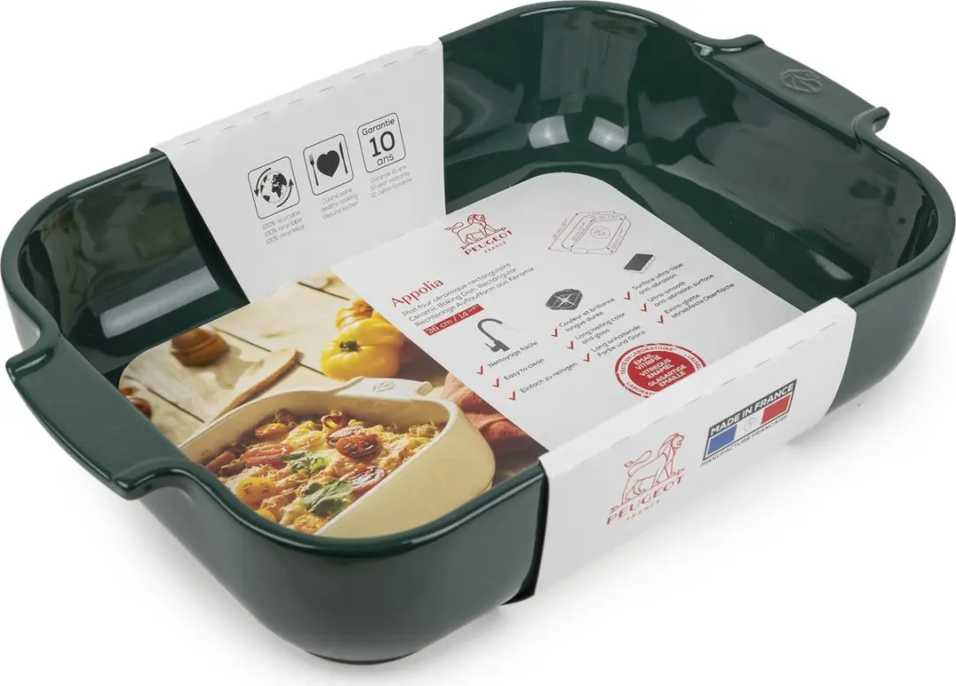 Peugeot Appolia Ovenschaal 36cm - Bosgroen