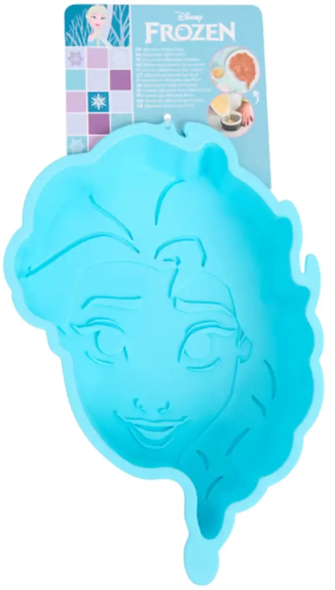 Disney Frozen Siliconen Bakvorm - Licht Blauw
