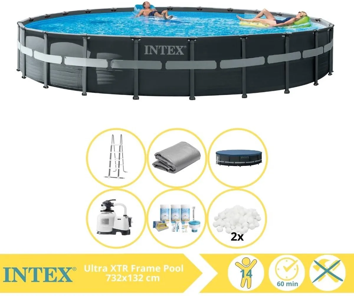Intex Ultra XTR Frame Zwembad 732x132cm