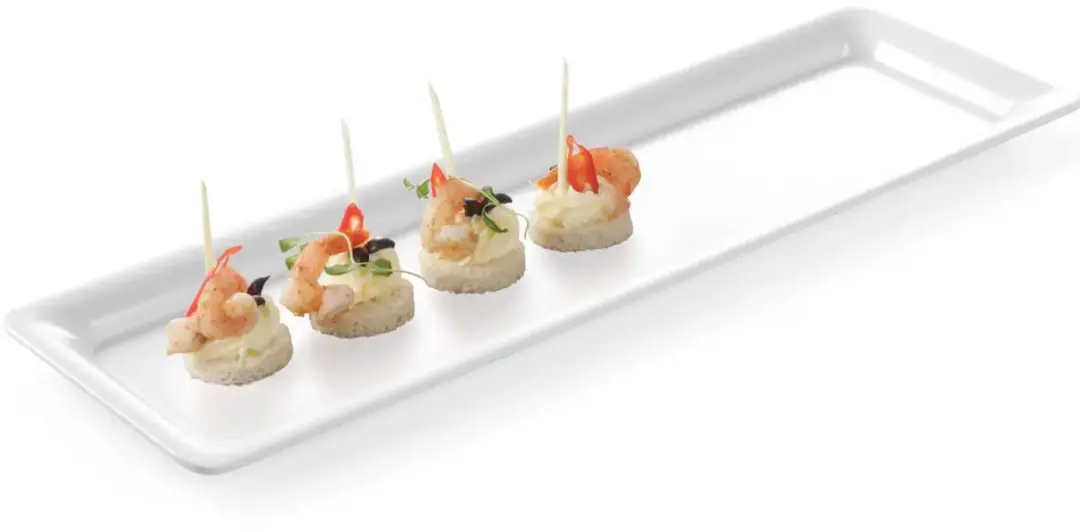 HENDI GN 2/4 Gastronorm Bak - Wit - 530x163x20mm