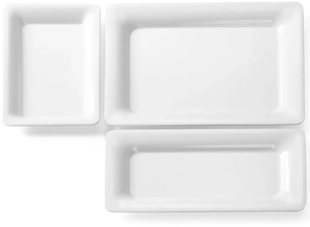 HENDI GN 2/4 Gastronorm Bak - Wit - 530x163x20mm