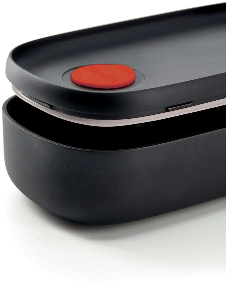 Lékué Lunchbox To Go Set 1L - 5-delig - Black