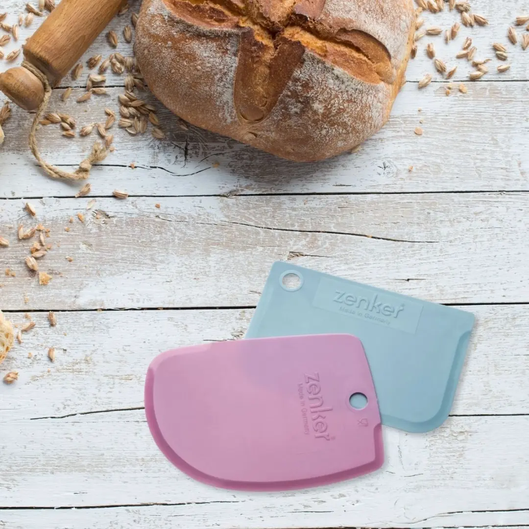 Zenker Sweet Sensation Deeghoorns - 2 Stuks Blauw/Roze