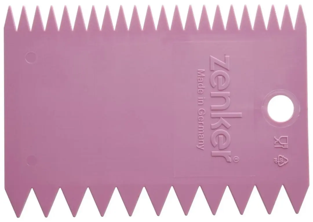 Zenker Sweet Sensation Deeghoorns - 2 Stuks Blauw/Roze
