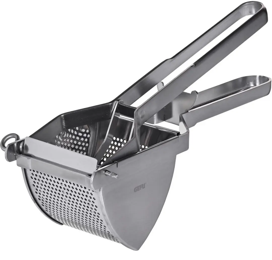 GEFU Aardappelpers "Das Original" - RVS - Zilver