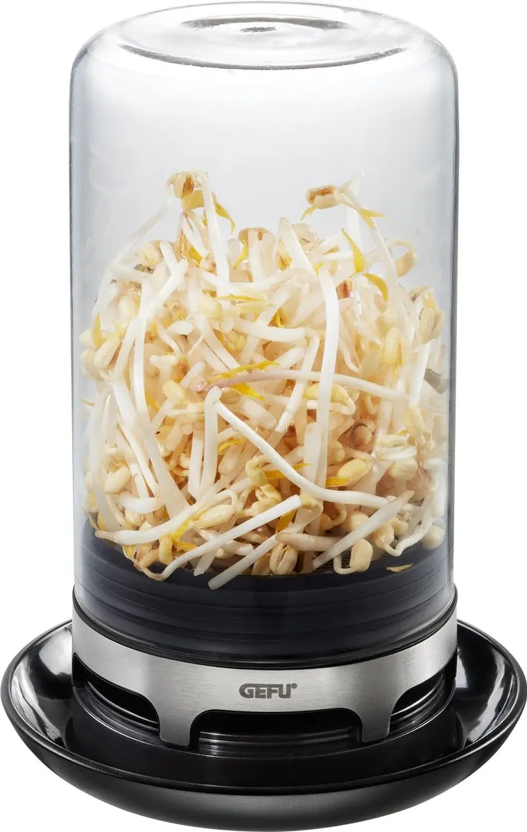 GEFU Bivita Sprossenglas 13cm - 0.40l - Zwart