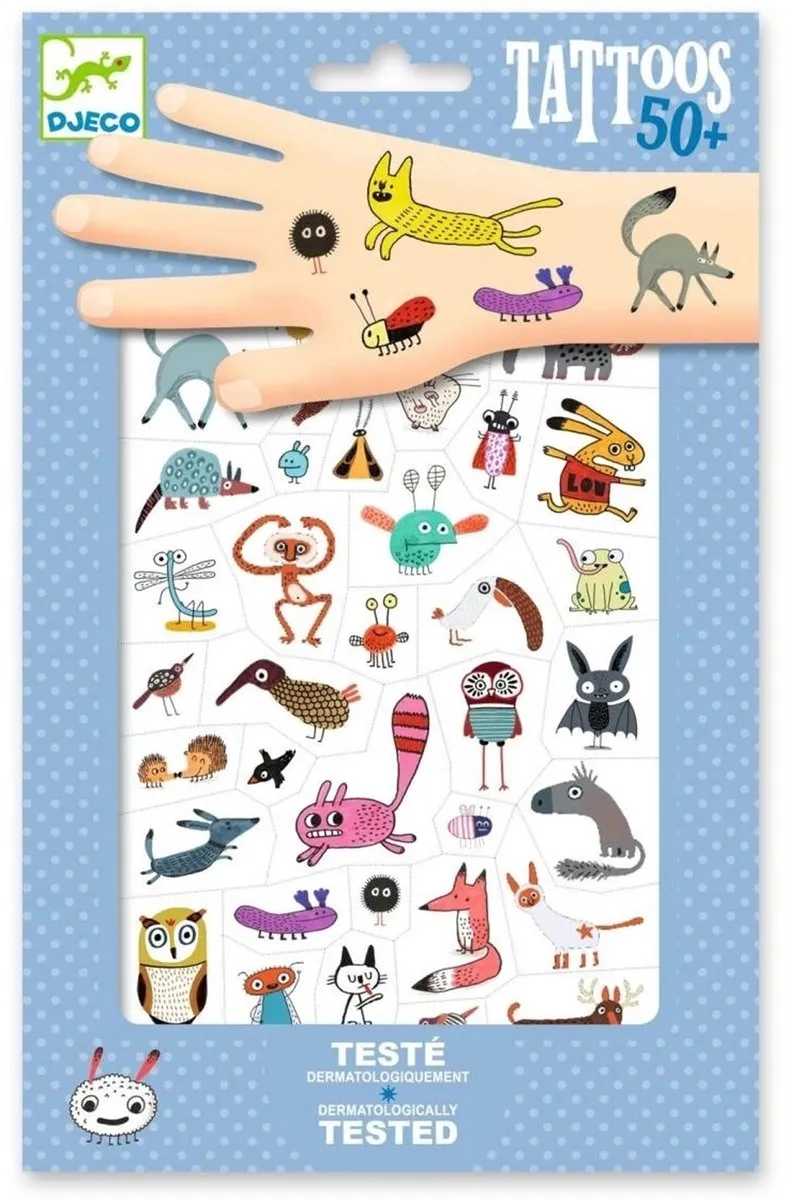Djeco Body Art Tattoos Kleine Beestjes