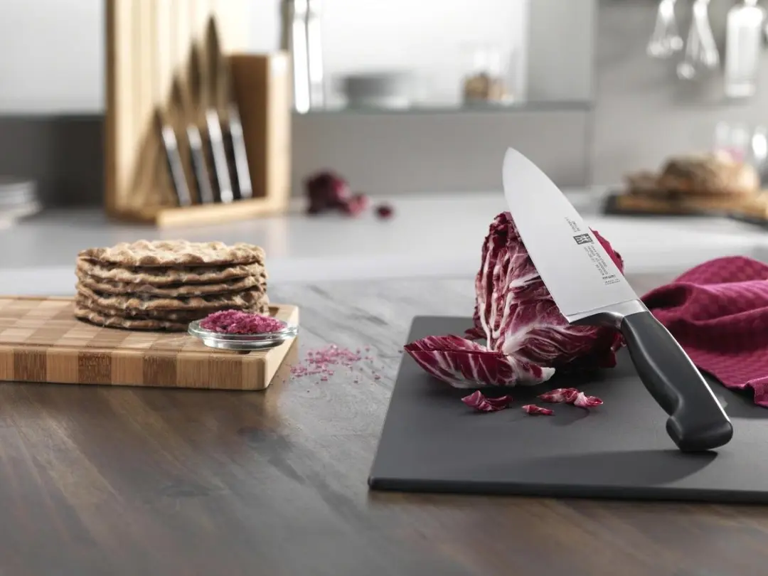 Zwilling Four Star Koksmes 18cm - Zwart/Zilver