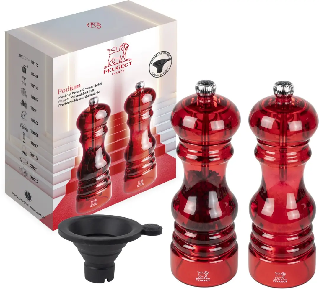 Peugeot Podium Peper- en Zoutmolen 18cm