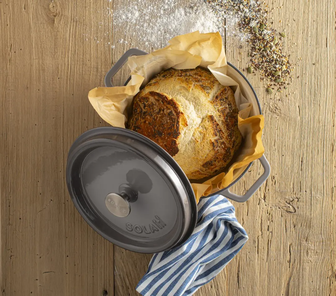Sola Gietijzeren Braadpan Ø28cm - Grijs