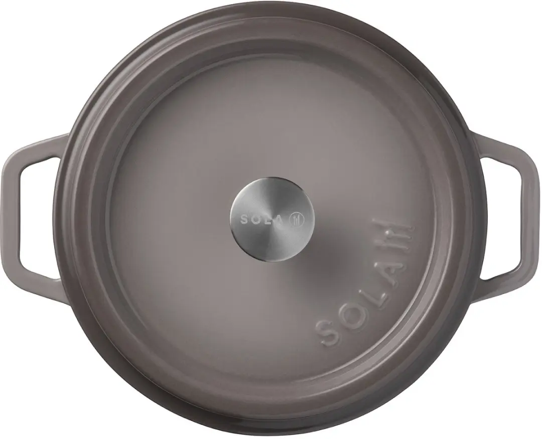Sola Gietijzeren Braadpan Ø28cm - Grijs