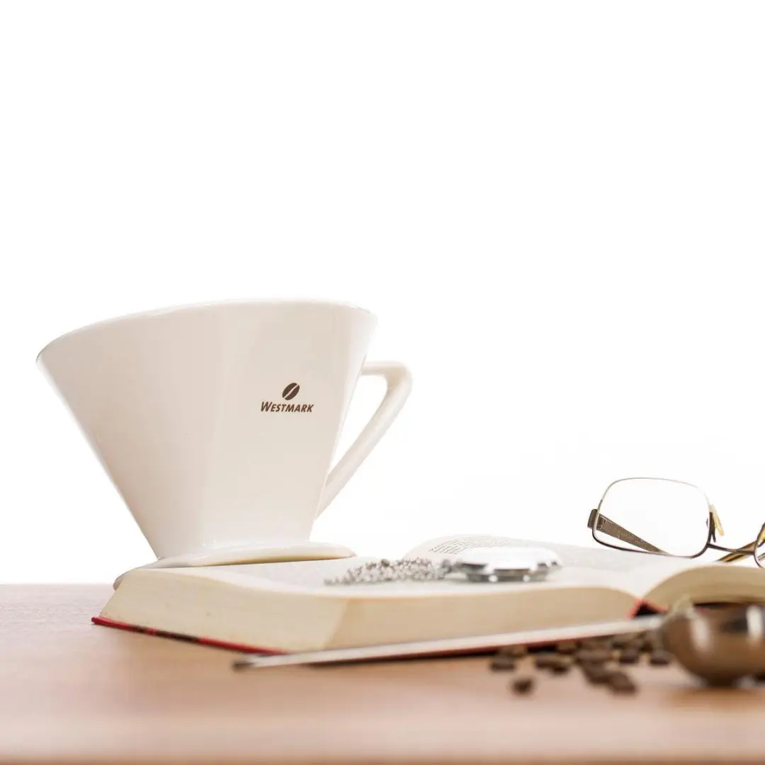 Westmark Porseleinen Koffiefilterhouder 4 Kopjes - Brasilia