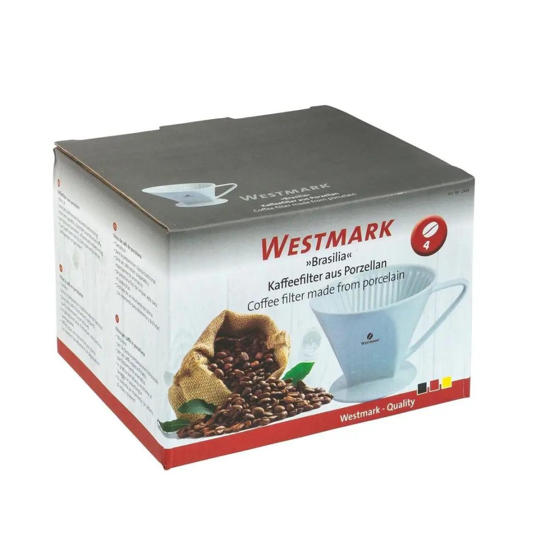 Westmark Porseleinen Koffiefilterhouder 4 Kopjes - Brasilia - afbeelding 6 van 6