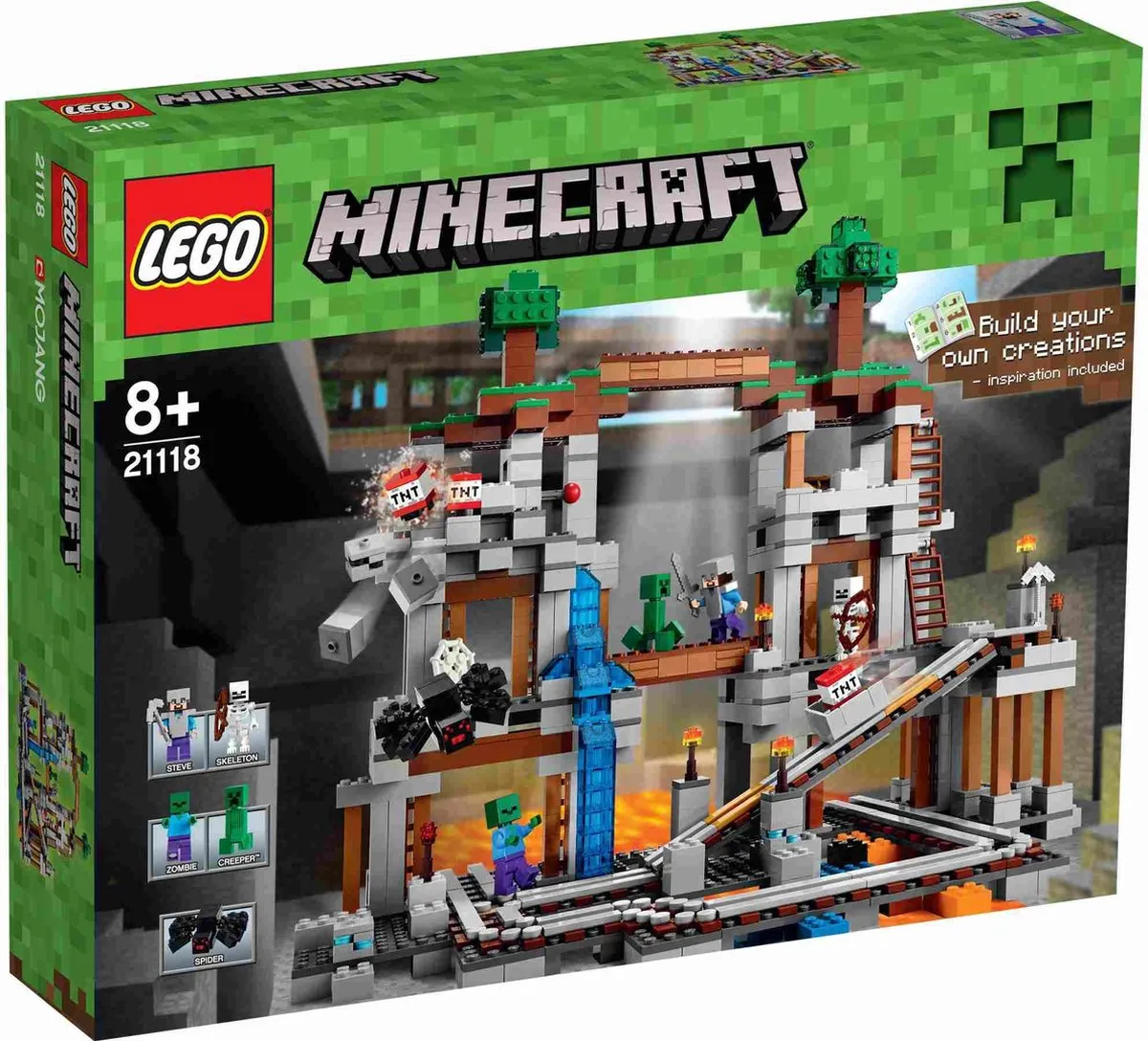 LEGO Minecraft De Mijn 21118