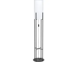 Eglo Glastonbury Vloerlamp - Ø24cm - Zwart